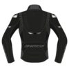 Chaqueta Dainese RACING 5 PERF LEATHER WMN BLACK BLACK - Imagen 2