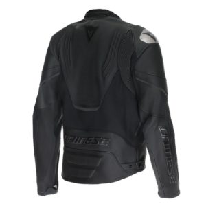 Chaqueta Dainese RACING 5 S/T PERF LEATHER BLACK BLACK BLACK