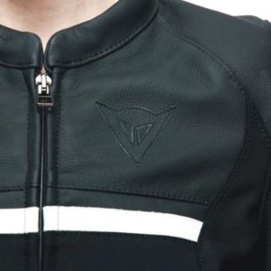Chaqueta Dainese RAPIDA NEGRO-MATE NEGRO-MATE BLANCO