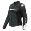 Chaqueta Dainese RAPIDA NEGRO-MATE NEGRO-MATE BLANCO