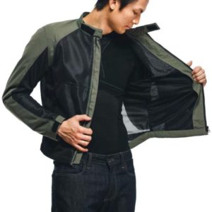 Chaqueta Dainese SEVILLA AIR TEX BLACK GRAPE-LEAF