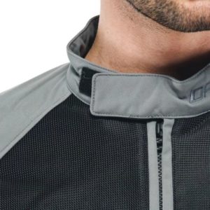 Chaqueta Dainese SEVILLA AIR TEX NEGRO GRIS CARBÓN
