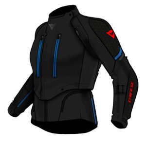 Chaqueta Dainese SUPER ADVENTURE ABSOLUTESHELL  BLACK BLACK BLUE