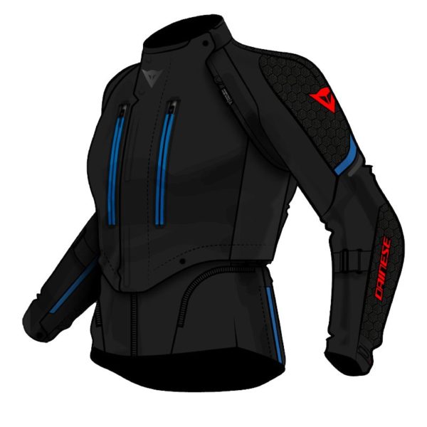 Chaqueta Dainese SUPER ADVENTURE ABSOLUTESHELL  BLACK BLACK BLUE