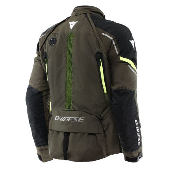 Chaqueta Dainese SUPER ADVENTURE ABSOLUTESHELL  TARMAC BLACK FLUO YELLOW