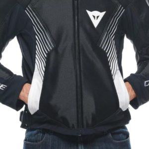 Chaqueta Dainese SUPER RIDER 2 ABSOLUTESHELL™ NEGRO NEGRO BLANCO