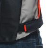 Chaqueta Dainese SUPER RIDER 2 ABSOLUTESHELL™ NEGRO OSCURO-GAVIOTA-GRIS FLUOR-ROJO - Imagen 3