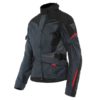 Chaqueta Dainese  TEMPEST 3 LADY D-DRY® ÉBANO NEGRO LAVA-ROJO