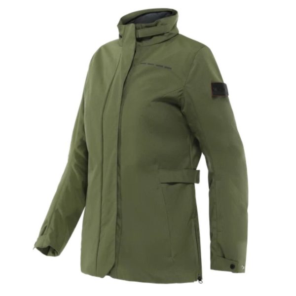 Chaqueta Dainese TOLEDO LADY D-DRY® BRONCE-VERDE