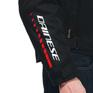 Chaqueta Dainese VELOCE D-DRY® 
NEGRO BLANCO LAVA-ROJO