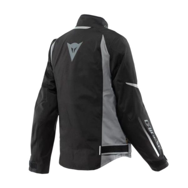 Chaqueta Dainese VELOCE LADY D-DRY® NEGRO GRIS CARBÓN BLANCO