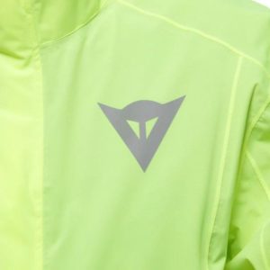 Chaqueta de lluvia impermeable Dainese ULTRALIGHT FLUO YELLOW