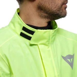Chaqueta de lluvia impermeable Dainese ULTRALIGHT FLUO YELLOW