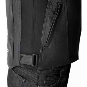 Chaqueta de piel RST Pro Series Supersport-K D3O negro