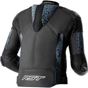 Chaqueta de piel RST Pro Series Supersport-K D3O negro gris