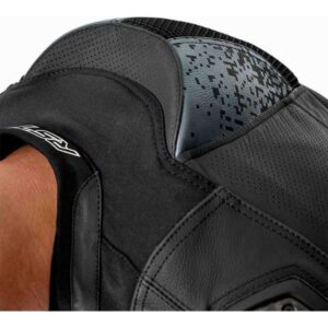 Chaqueta de piel RST Pro Series Supersport-K D3O negro gris