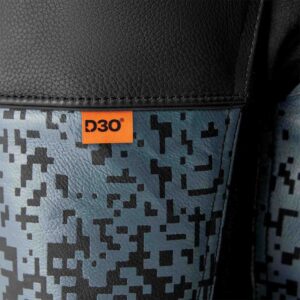 Chaqueta de piel RST Pro Series Supersport-K D3O negro gris