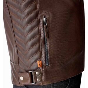 Chaqueta de piel RST Roadster Air D3O marrón