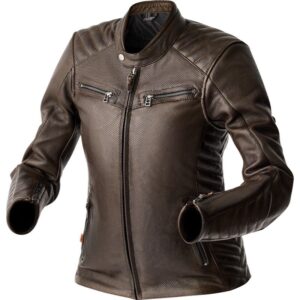Chaqueta de piel RST Roadster Air D3O marrón