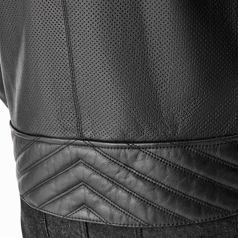 Chaqueta de piel RST Roadster Air D3O negro