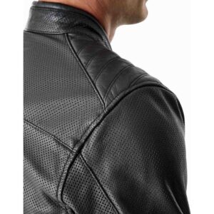 Chaqueta de piel RST Roadster Air D3O negro