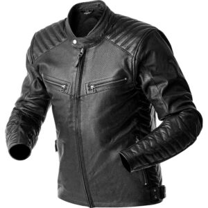Chaqueta de piel RST Roadster Air D3O negro