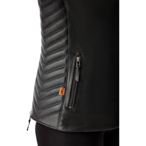 Chaqueta de piel RST Roadster Air D3O negro
