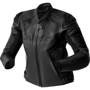 Chaqueta de piel RST S1 D3O mujer negro