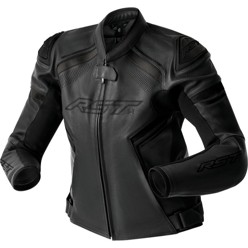 Chaqueta de piel RST S1 D3O mujer negro