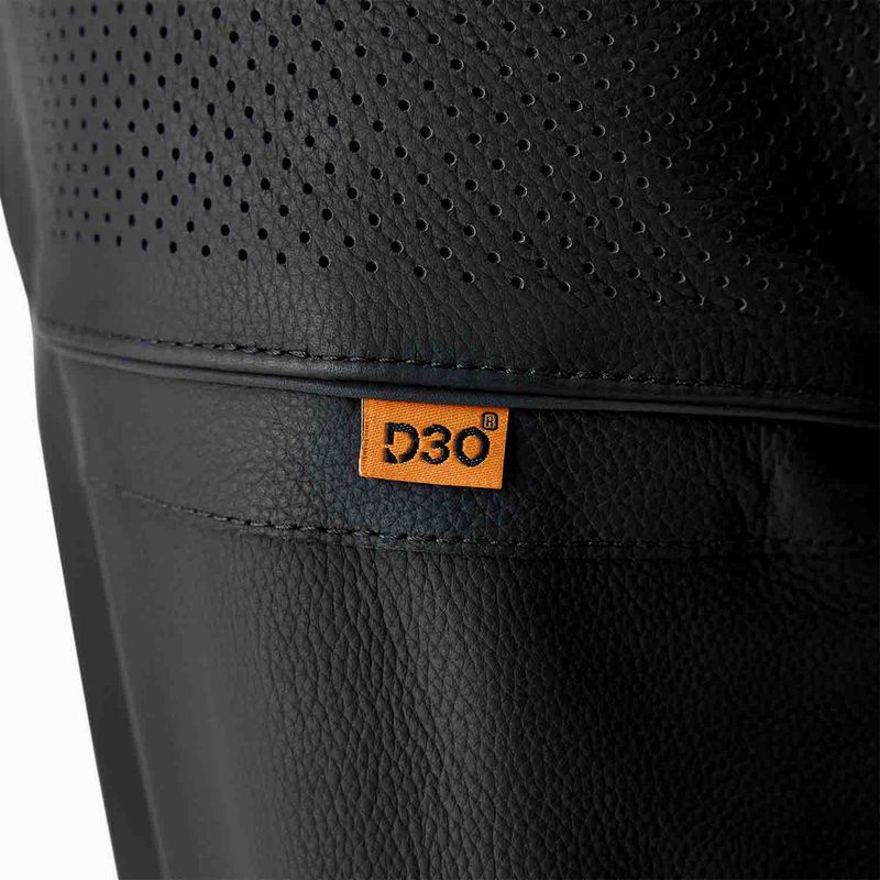 Chaqueta de piel RST S1 D3O negro