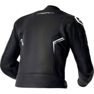 Chaqueta de piel RST S1 D3O  negro blanco