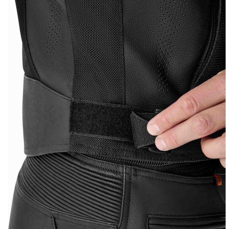 Chaqueta de piel RST S1 Mesh D3O negro