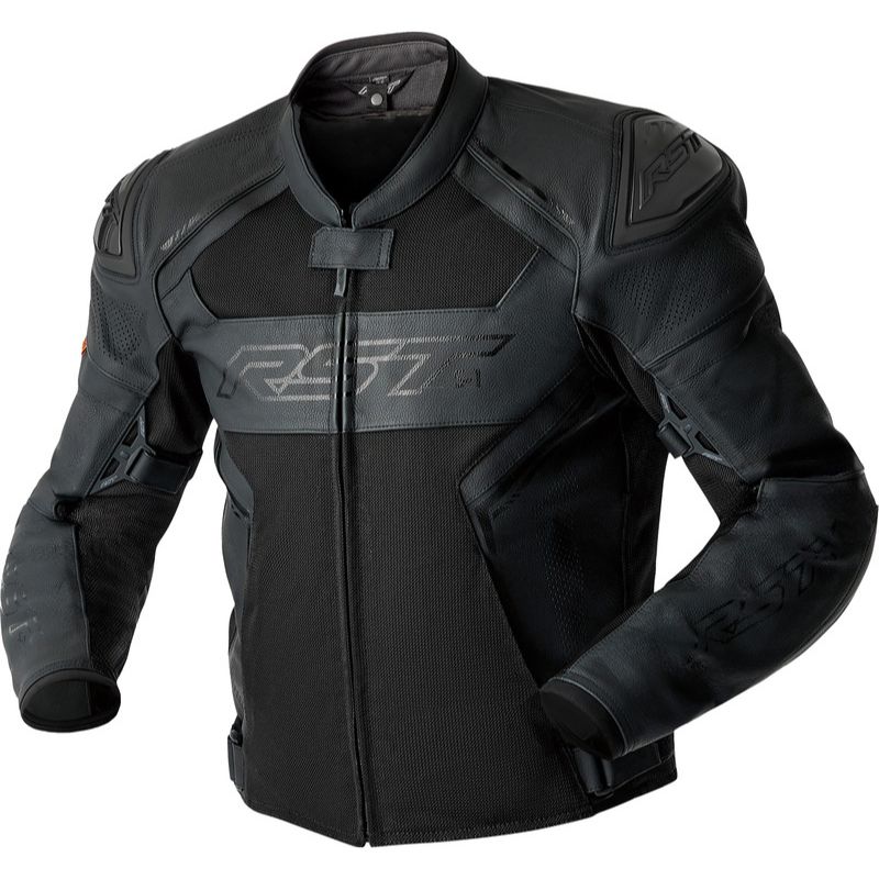 Chaqueta de piel RST S1 Mesh D3O negro