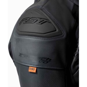 Chaqueta de piel RST Tractech Evo D3O negro