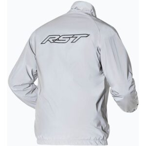 Chaqueta impermeable RST Night Rider reflectante plata