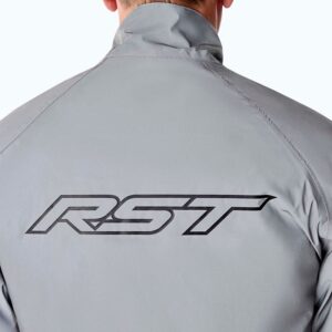 Chaqueta impermeable RST Night Rider reflectante plata