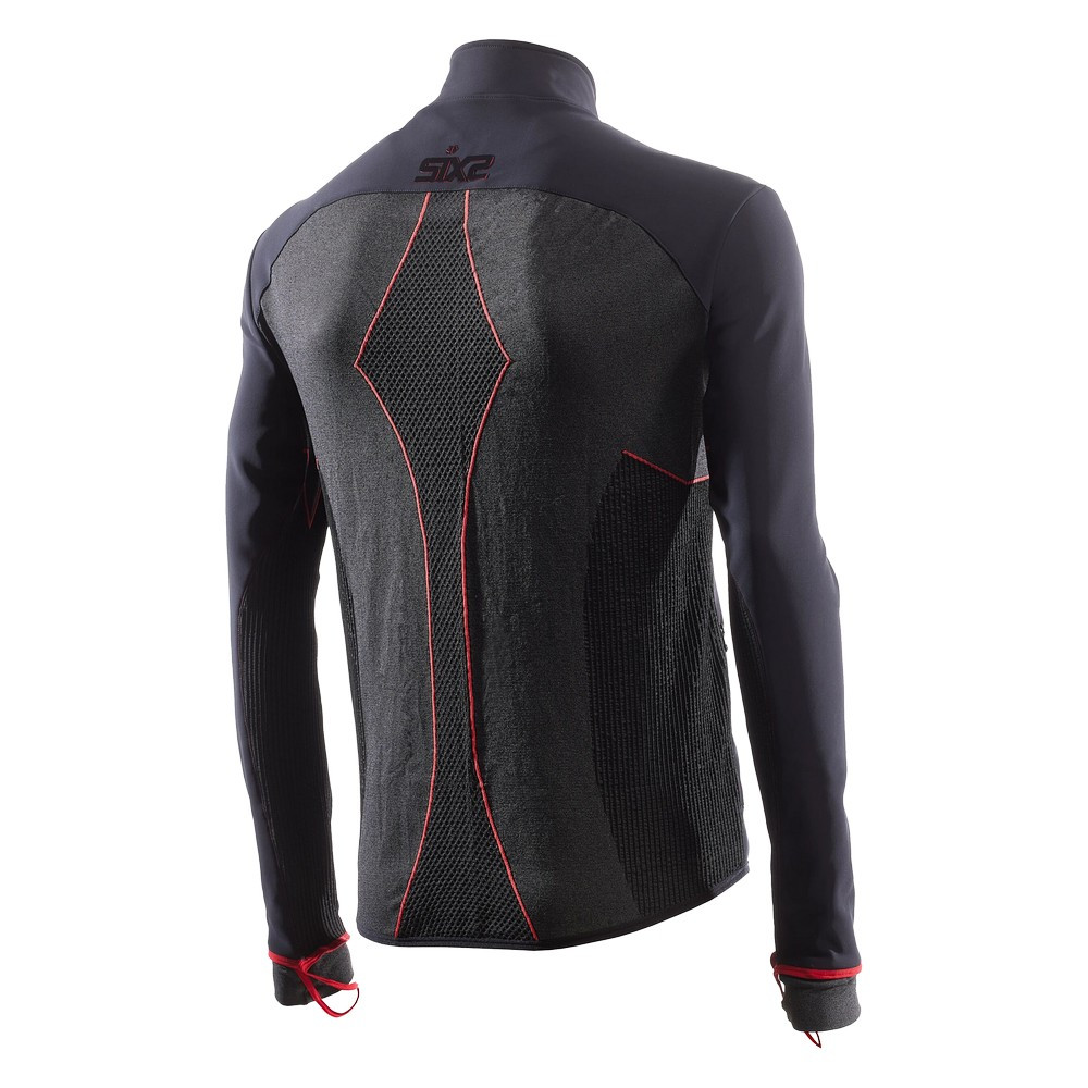 CHAQUETA INTERIOR SIXS WINTER TOURISM WTJ V3 NEGRO / ROJO