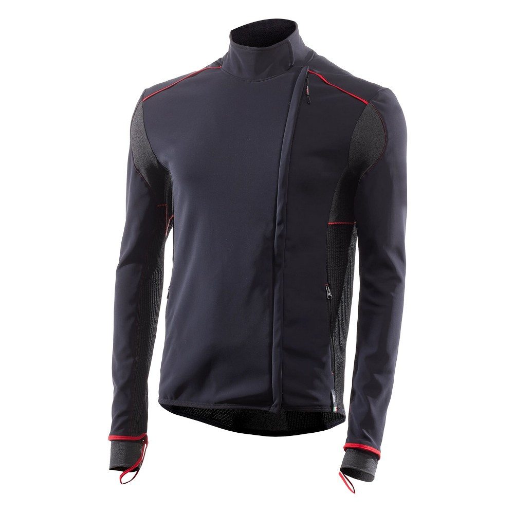 CHAQUETA INTERIOR SIXS WINTER TOURISM WTJ V3 NEGRO / ROJO