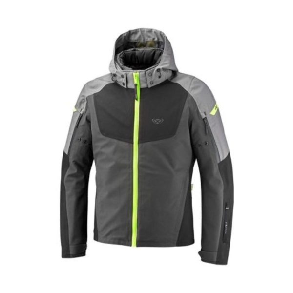 Chaqueta IXON BURNING TACTIC GREY BLACK BRIGHT YELLOW