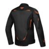 Chaqueta IXON CALIBER BLACK ANTHRACITE ORANGE - Imagen 2