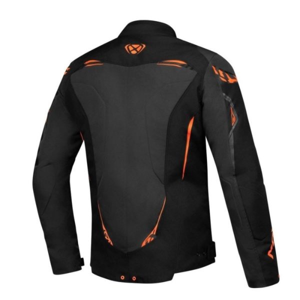 Chaqueta IXON CALIBER BLACK ANTHRACITE ORANGE