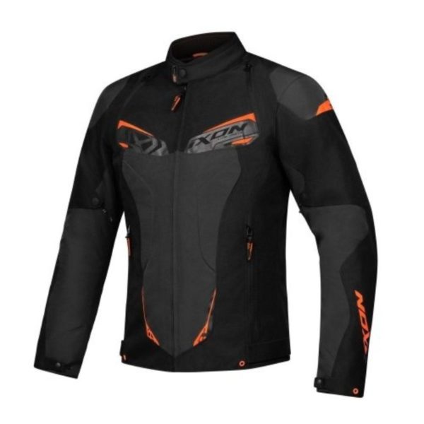 Chaqueta IXON CALIBER BLACK ANTHRACITE ORANGE