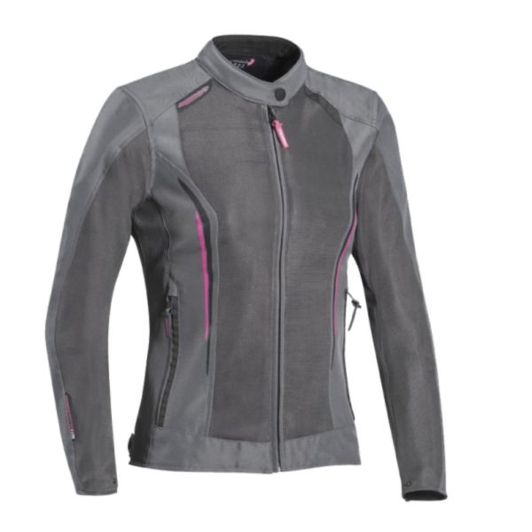 Chaqueta IXON Cool Air Lady Gris Fucsia