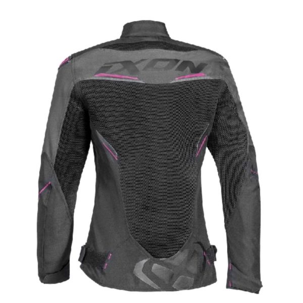 Chaqueta Ixon Draco Lady Negra Antracita Fucsia