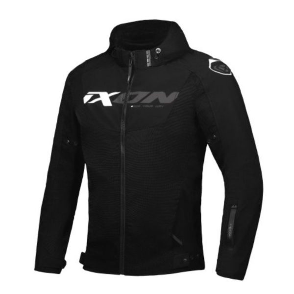 Chaqueta IXON FIERCE BLACK GREY WHITE