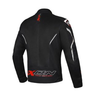 Chaqueta IXON FLICKER BLACK WHITE RED
