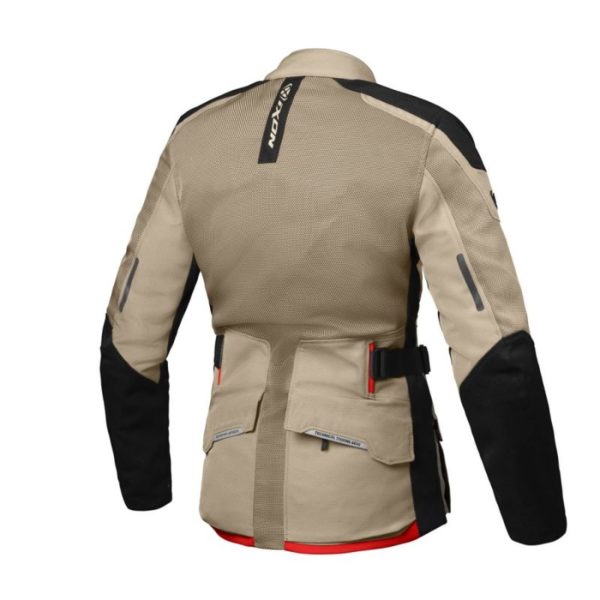 Chaqueta IXON M-NJORD L SAND BLACK RED