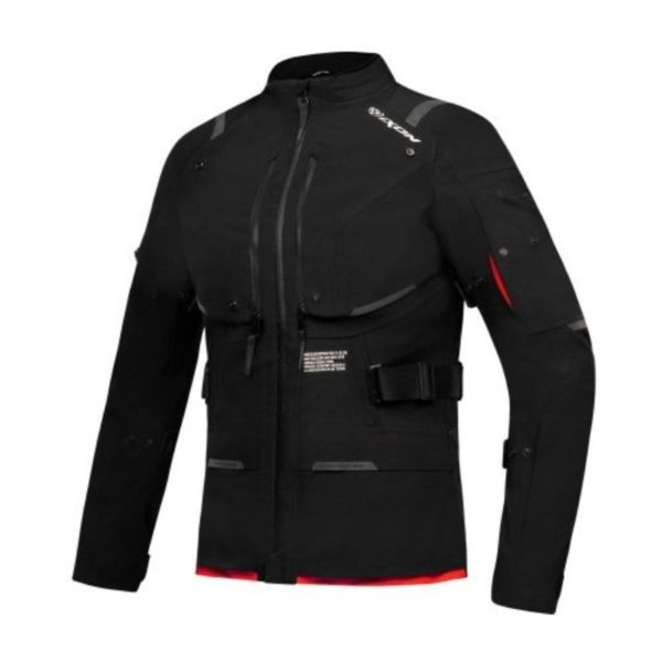 Chaqueta IXON M-SKEID LADY BLACK BRIGHT RED