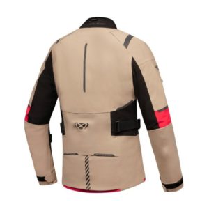 Chaqueta IXON M-SKEID LADY SAND BLACK RED