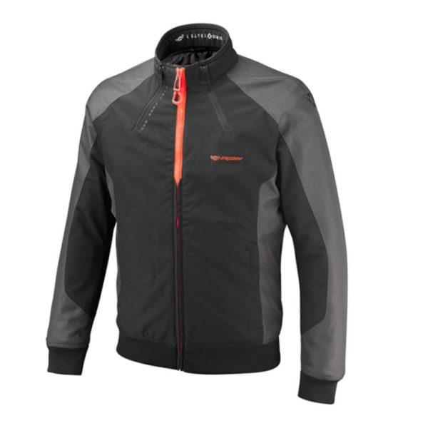 Chaqueta IXON SIWA BLACK ANTHRA BRIGHT RED